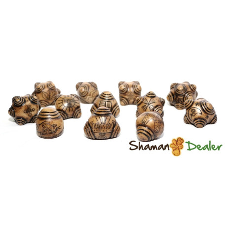 Chumpi khuyas Alabaster Shaman 12 STONES SET(mastana, florida water, rattle, etc) ANDEAN REIKI