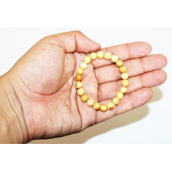 Hand made Palo santo bracelet from Peru - wooden beads PALO SANTO ART