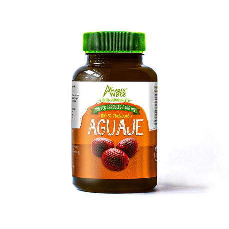 Aguaje, Mauritia Flexuosa capsules 100 * 400 mg AMAZONIAN SUPERFOODS