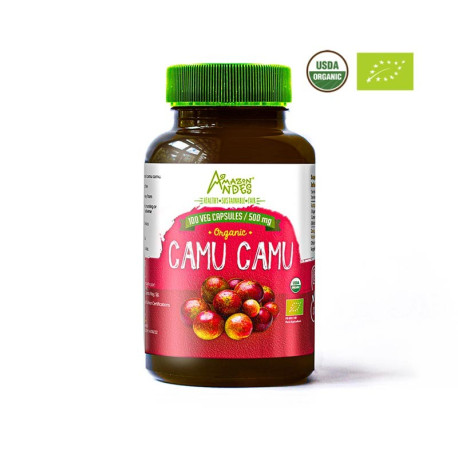 Camu camu capsules 100 * 500 mg organic EU, KOSHER and NOP AMAZONIAN SUPERFOODS