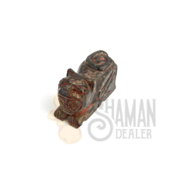 Handcarved 4 Directions Animals Serpentine Stone Totem Set from Cusco ANDEAN REIKI