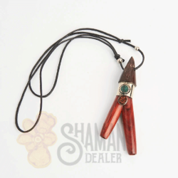 Amazon shamanic snuff applicator pipe for Rapé ayahuasca huachuma of Bamboo RAPÉ KURIPES AND TEPIS