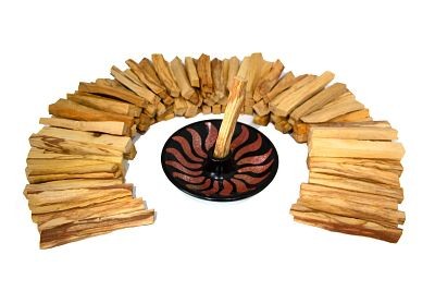 Premium Palo Santo Holy wood Bursera Graveolens Sticks from Peru 1 Kg 2.2 Lb and Ceramic Incense burner NATURAL INCENSES