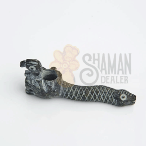 Stone smoking Pipe Inka Trilogy handcarved from ( Puma, condor, serpiente ) Cusco - Peru MAPACHO PIPES