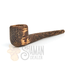 Amazon Mapacho Pipe from Amazon Tribe - Peru - Handcarved - Chonta MAPACHO PIPES