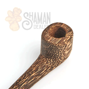 Amazon Mapacho Pipe from Amazon Tribe - Peru - Handcarved - Chonta MAPACHO PIPES