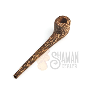 Amazon Mapacho Pipe from Amazon Tribe - Peru - Handcarved - Chonta MAPACHO PIPES