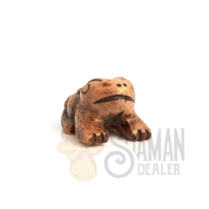 Hand Carved Stone lucky Frog Amulet from Cuzco ANDEAN REIKI