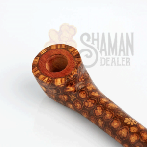 Huge Ayahuasca wooden Pipe MAPACHO PIPES